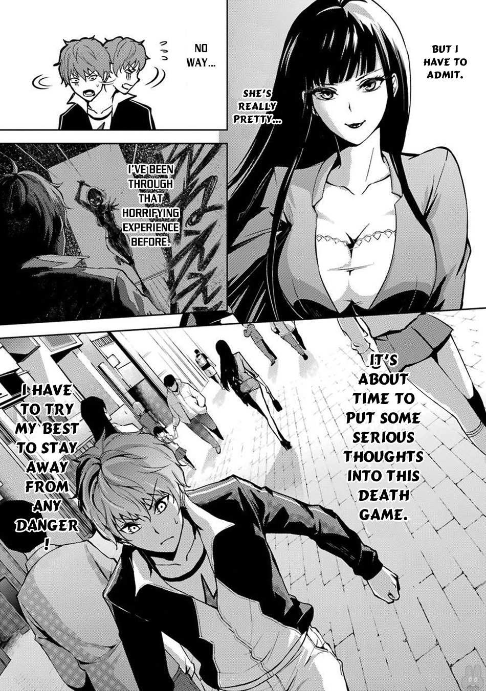 Ore no Genjitsu wa Ren'ai Game?? ka to Omottara Inochigake no Game datta Chapter 4 page 17 - Chapter 4: Truth and Lie