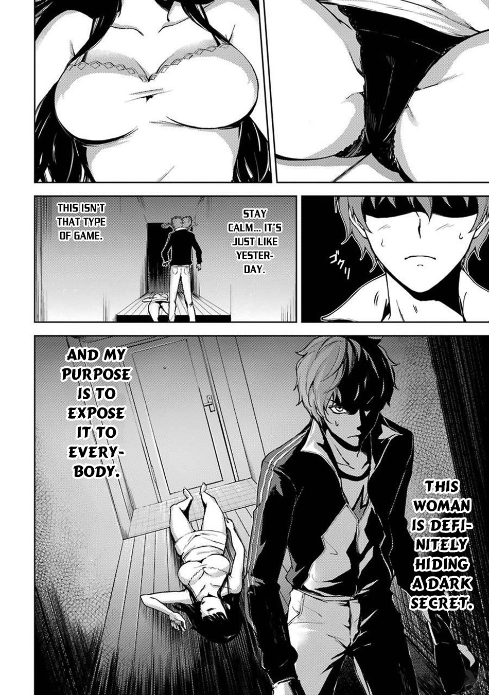 Ore no Genjitsu wa Ren'ai Game?? ka to Omottara Inochigake no Game datta Chapter 4 page 32 - Chapter 4: Truth and Lie