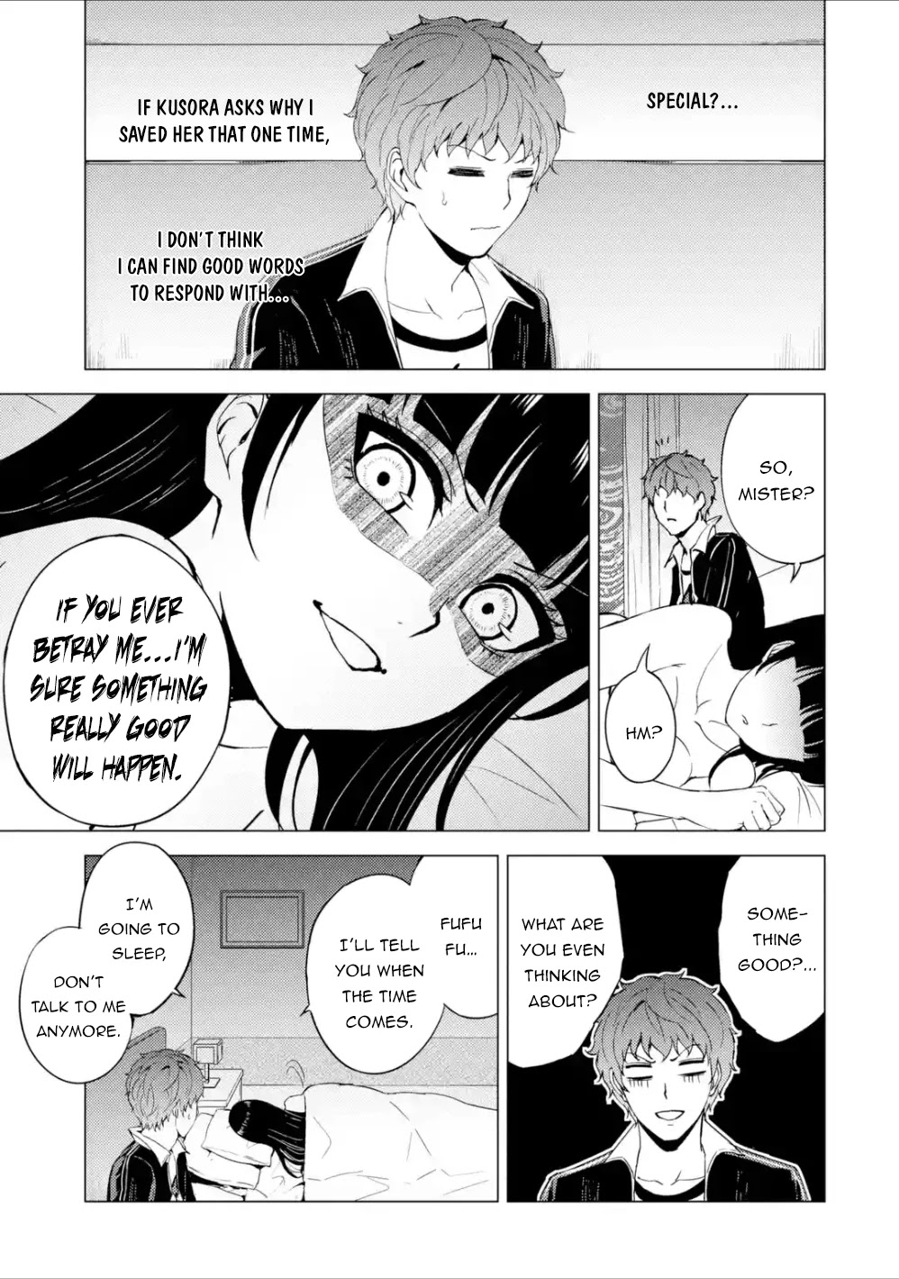 Ore no Genjitsu wa Ren'ai Game?? ka to Omottara Inochigake no Game datta Chapter 40 page 10 - Chapter 40: Black Ball (6)