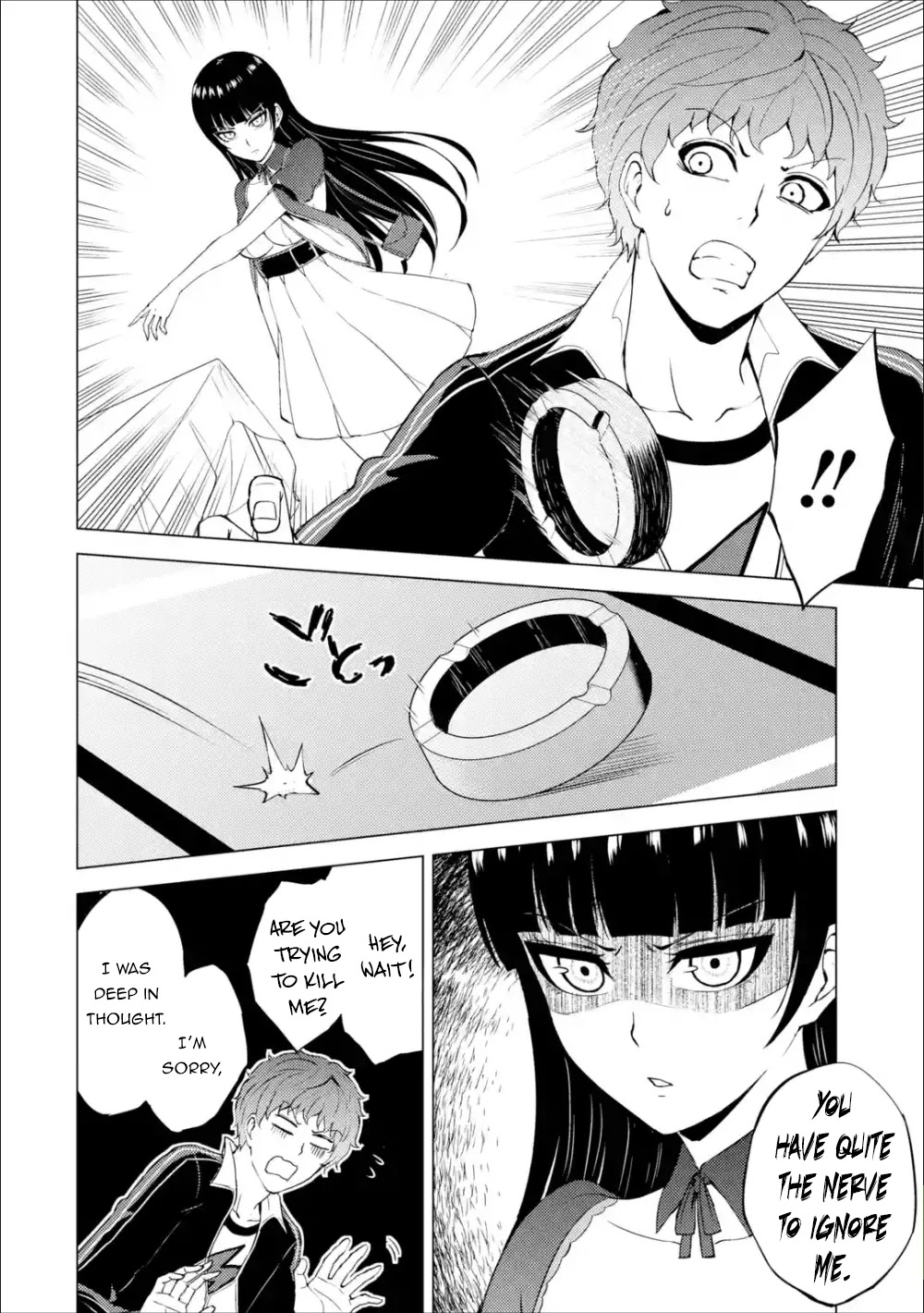 Ore no Genjitsu wa Ren'ai Game?? ka to Omottara Inochigake no Game datta Chapter 40 page 37 - Chapter 40: Black Ball (6)