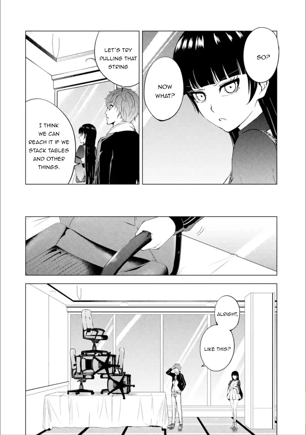 Ore no Genjitsu wa Ren'ai Game?? ka to Omottara Inochigake no Game datta Chapter 40 page 45 - Chapter 40: Black Ball (6)