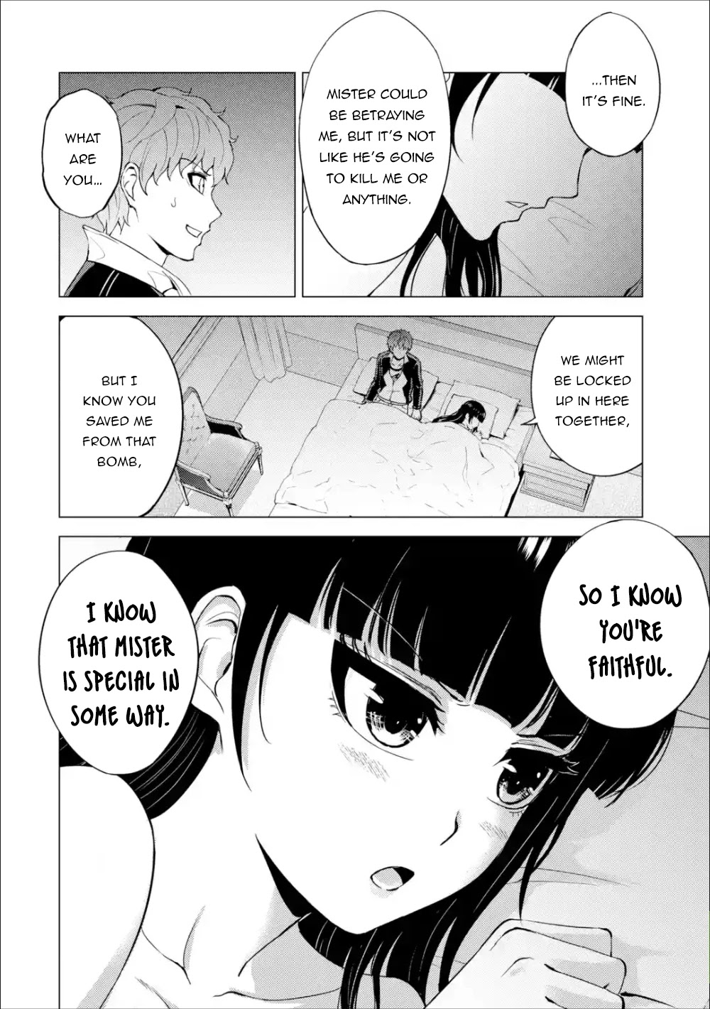 Ore no Genjitsu wa Ren'ai Game?? ka to Omottara Inochigake no Game datta Chapter 40 page 9 - Chapter 40: Black Ball (6)