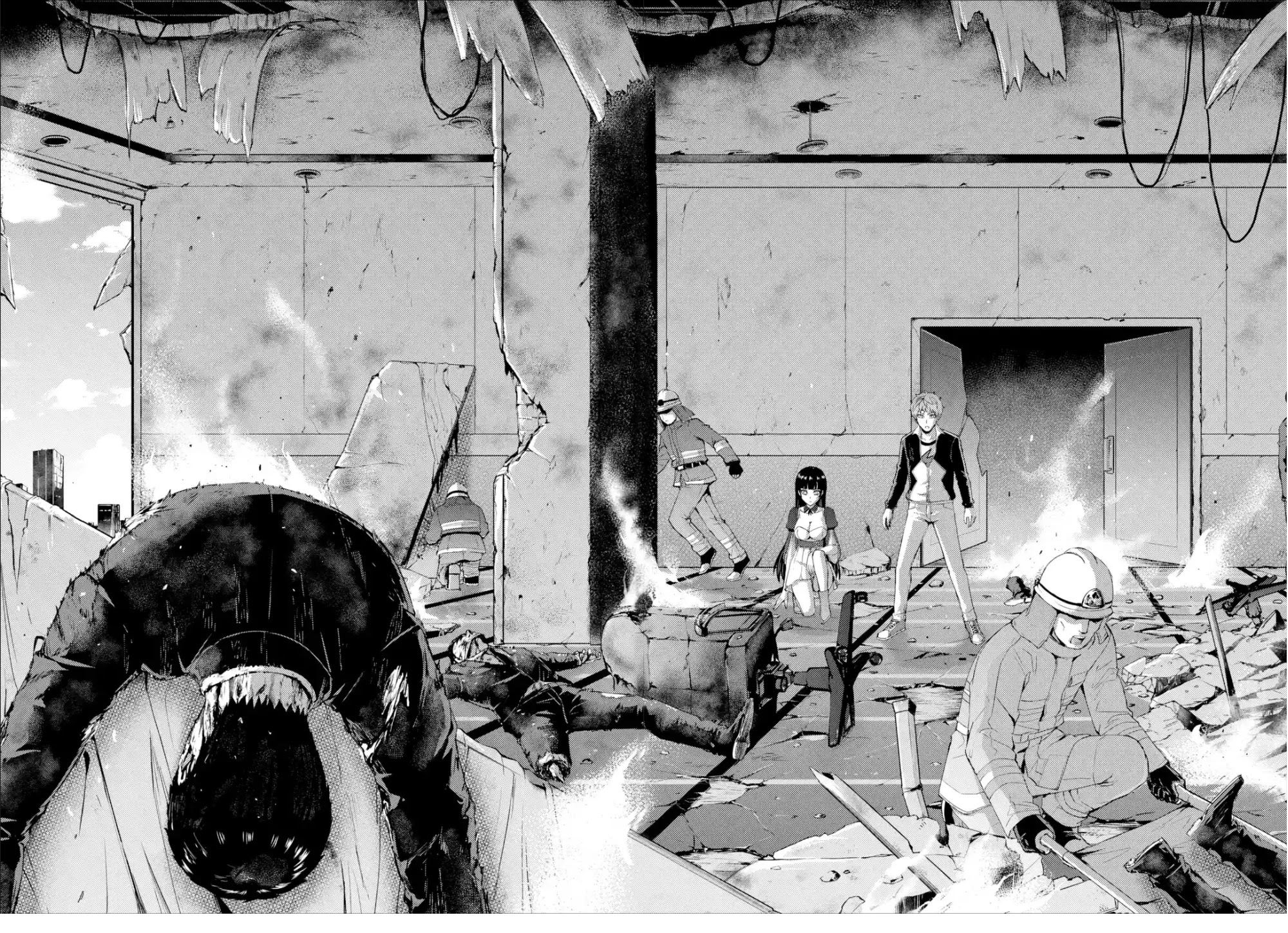 Ore no Genjitsu wa Ren'ai Game?? ka to Omottara Inochigake no Game datta Chapter 41 page 21 - Chapter 41: Black Ball (7)