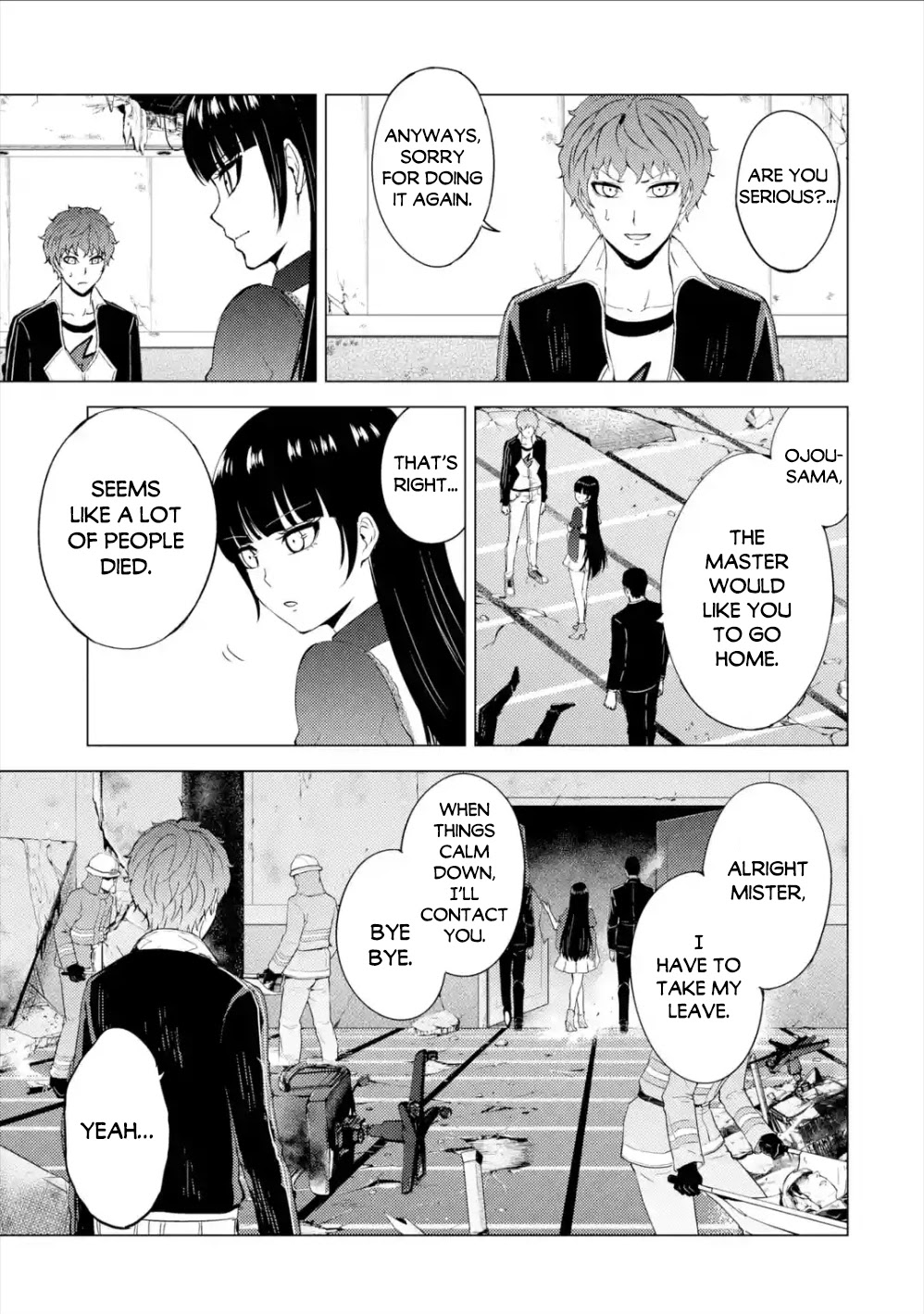 Ore no Genjitsu wa Ren'ai Game?? ka to Omottara Inochigake no Game datta Chapter 41 page 27 - Chapter 41: Black Ball (7)