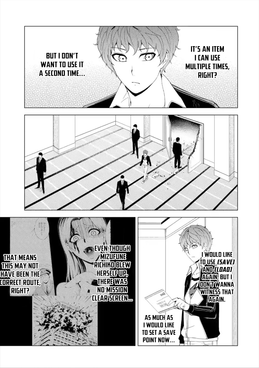 Ore no Genjitsu wa Ren'ai Game?? ka to Omottara Inochigake no Game datta Chapter 41 page 29 - Chapter 41: Black Ball (7)