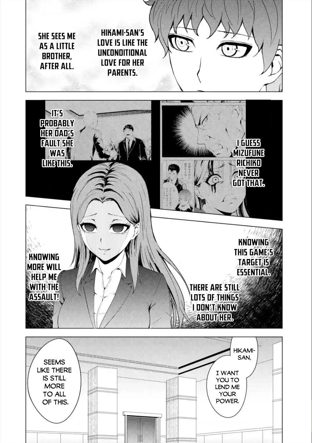 Ore no Genjitsu wa Ren'ai Game?? ka to Omottara Inochigake no Game datta Chapter 41 page 36 - Chapter 41: Black Ball (7)
