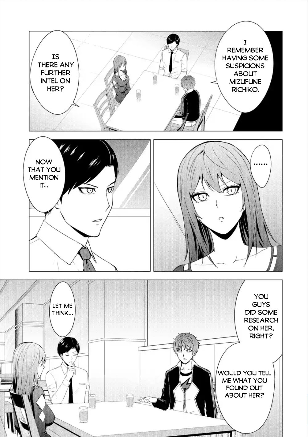 Ore no Genjitsu wa Ren'ai Game?? ka to Omottara Inochigake no Game datta Chapter 41 page 37 - Chapter 41: Black Ball (7)