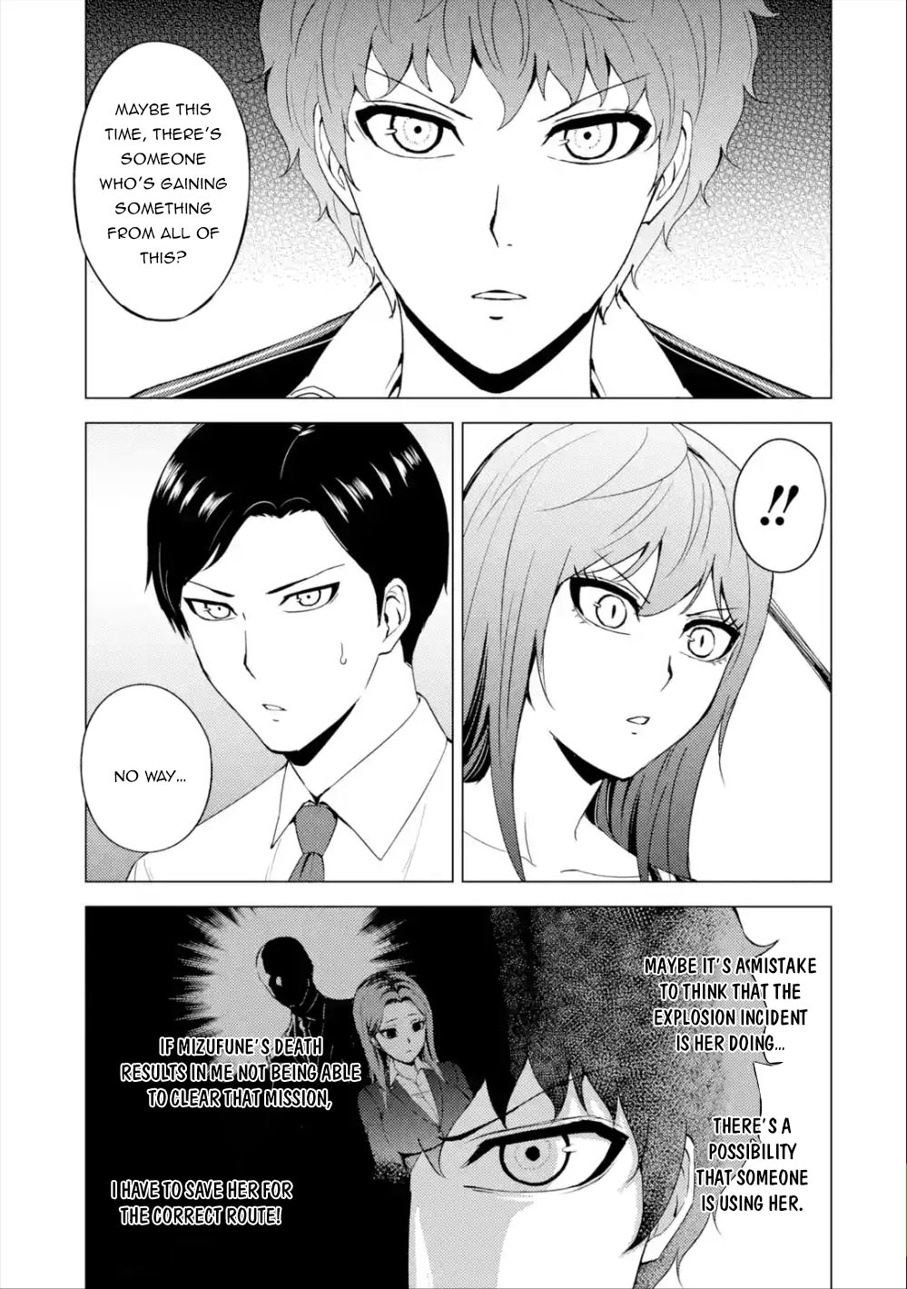 Ore no Genjitsu wa Ren'ai Game?? ka to Omottara Inochigake no Game datta Chapter 41 page 45 - Chapter 41: Black Ball (7)