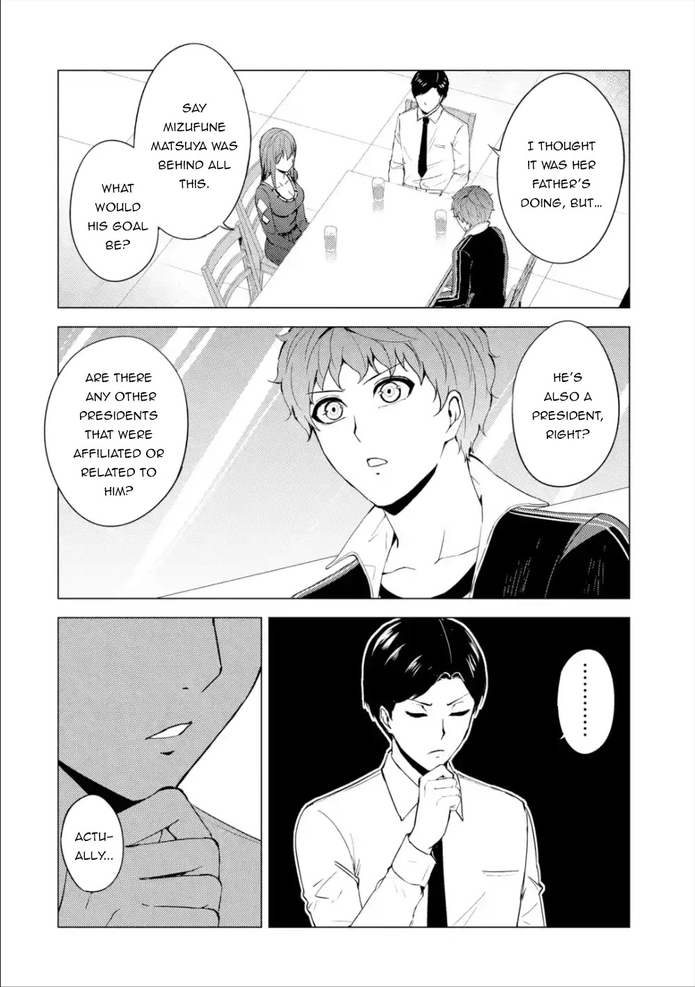 Ore no Genjitsu wa Ren'ai Game?? ka to Omottara Inochigake no Game datta Chapter 41 page 48 - Chapter 41: Black Ball (7)