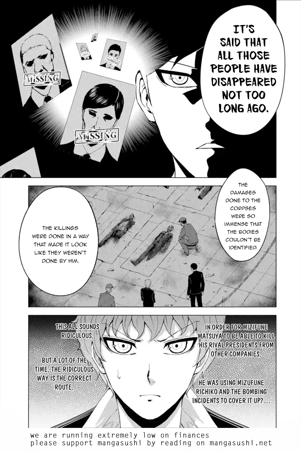 Ore no Genjitsu wa Ren'ai Game?? ka to Omottara Inochigake no Game datta Chapter 41 page 49 - Chapter 41: Black Ball (7)