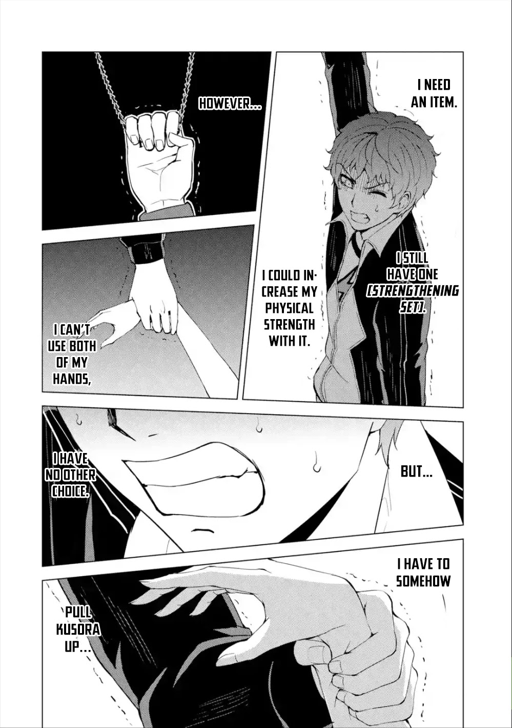 Ore no Genjitsu wa Ren'ai Game?? ka to Omottara Inochigake no Game datta Chapter 41 page 9 - Chapter 41: Black Ball (7)