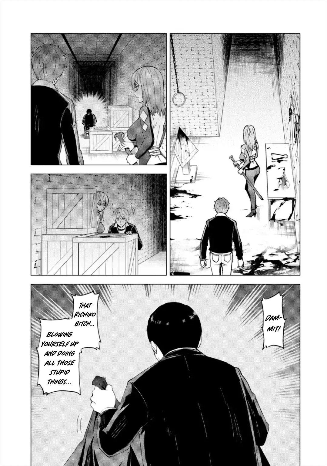 Ore no Genjitsu wa Ren'ai Game?? ka to Omottara Inochigake no Game datta Chapter 42 page 28 - Chapter 42: Black Ball (8)