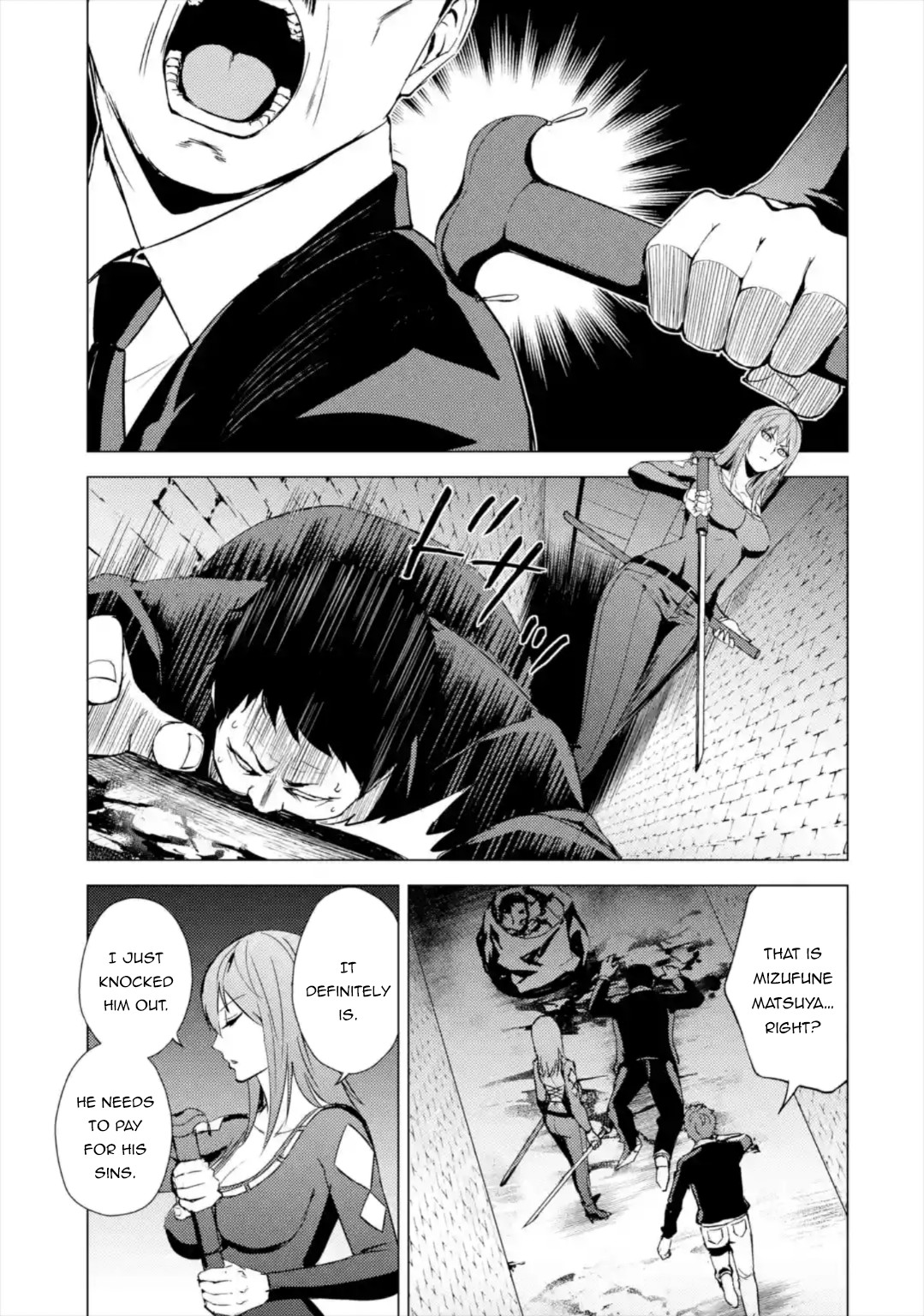 Ore no Genjitsu wa Ren'ai Game?? ka to Omottara Inochigake no Game datta Chapter 42 page 32 - Chapter 42: Black Ball (8)