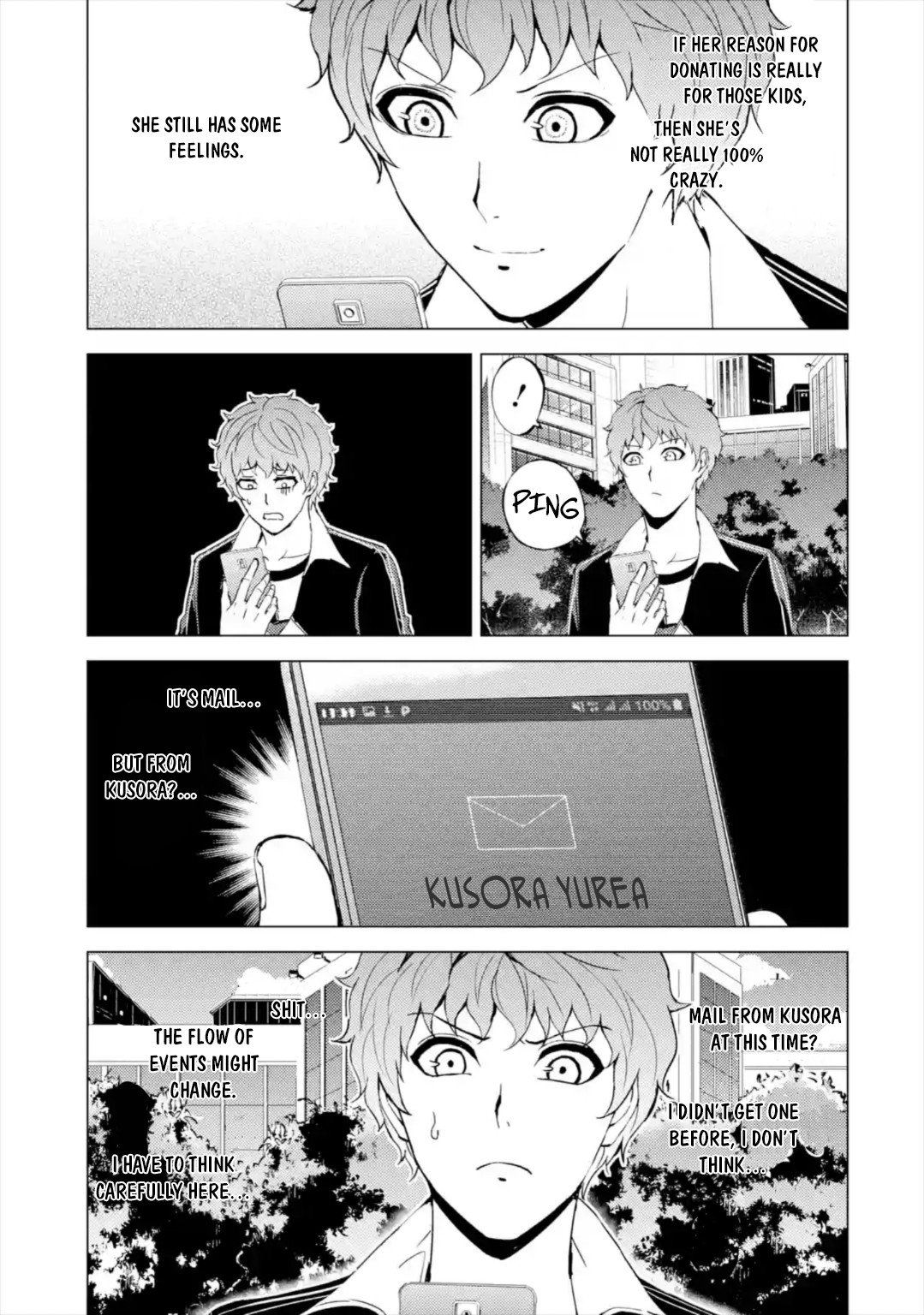 Ore no Genjitsu wa Ren'ai Game?? ka to Omottara Inochigake no Game datta Chapter 42 page 42 - Chapter 42: Black Ball (8)