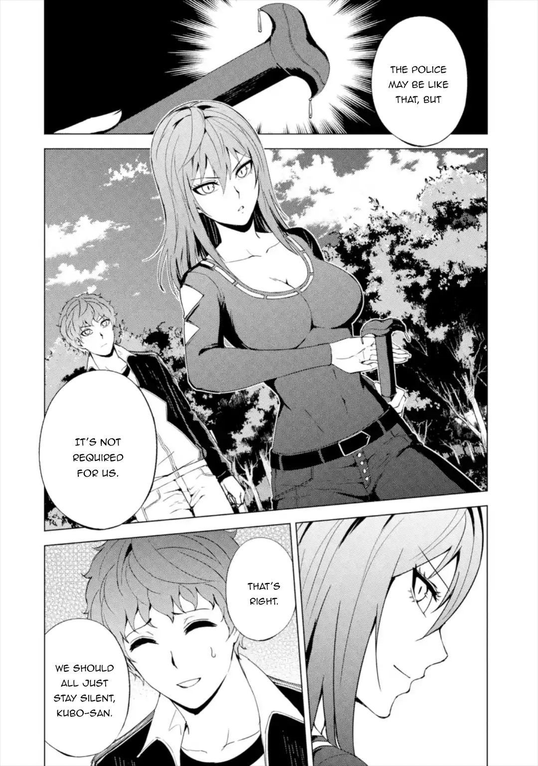 Ore no Genjitsu wa Ren'ai Game?? ka to Omottara Inochigake no Game datta Chapter 42 page 7 - Chapter 42: Black Ball (8)
