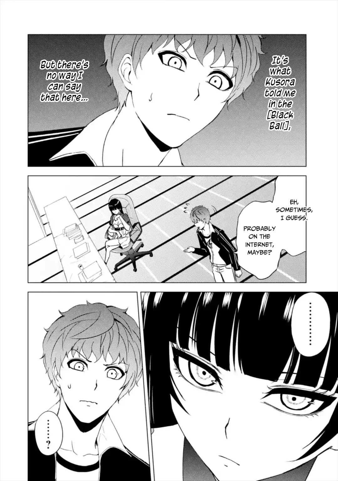 Ore no Genjitsu wa Ren'ai Game?? ka to Omottara Inochigake no Game datta Chapter 43 page 19 - Chapter 43: Black Ball (9)