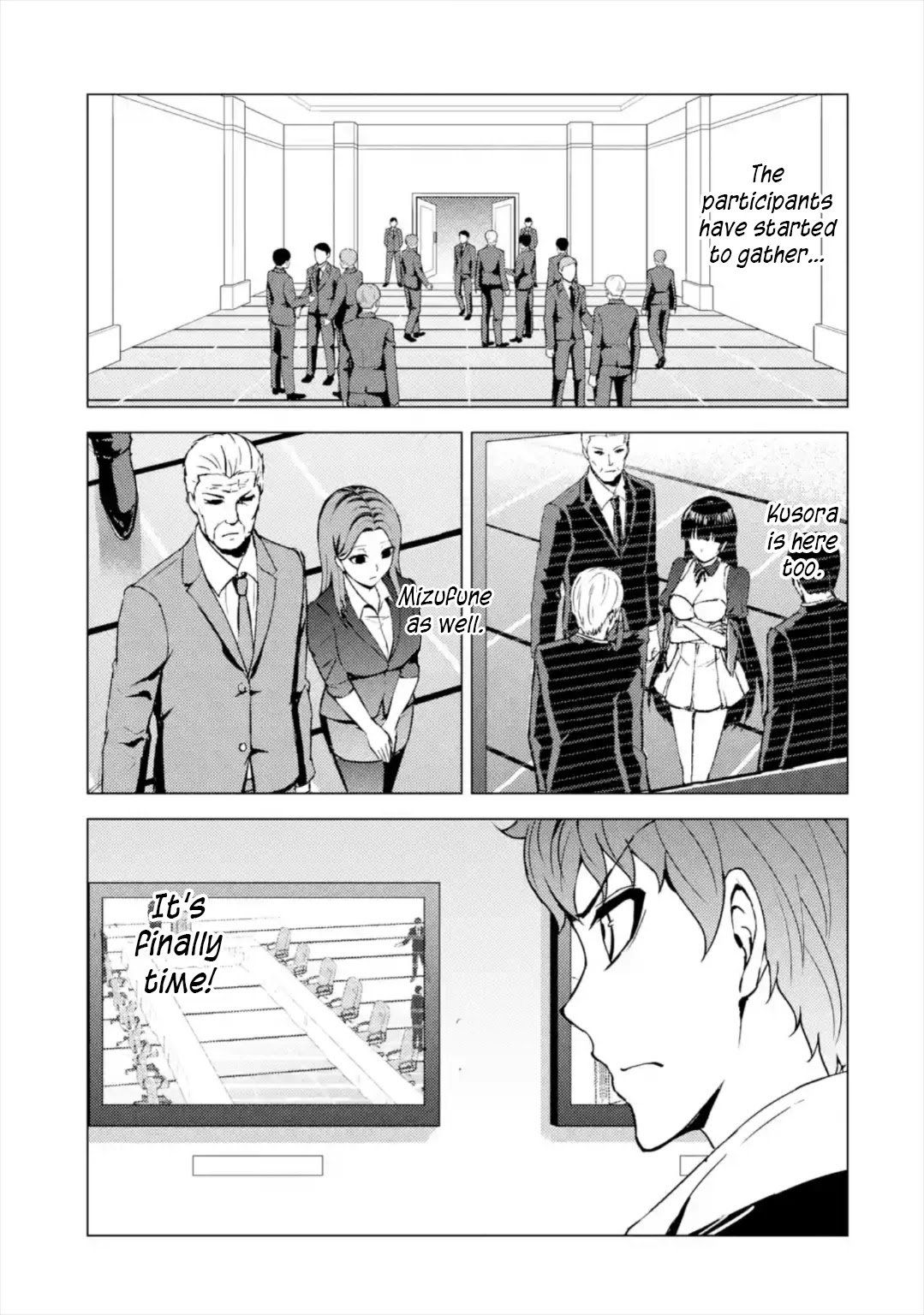 Ore no Genjitsu wa Ren'ai Game?? ka to Omottara Inochigake no Game datta Chapter 43 page 24 - Chapter 43: Black Ball (9)