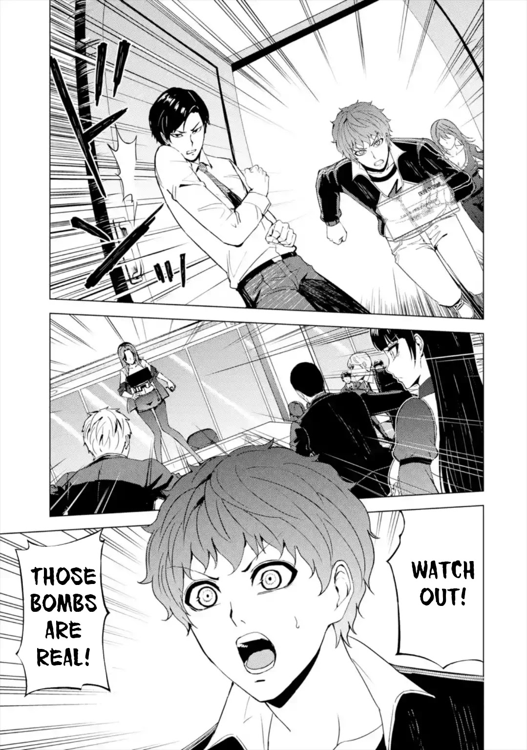 Ore no Genjitsu wa Ren'ai Game?? ka to Omottara Inochigake no Game datta Chapter 43 page 28 - Chapter 43: Black Ball (9)
