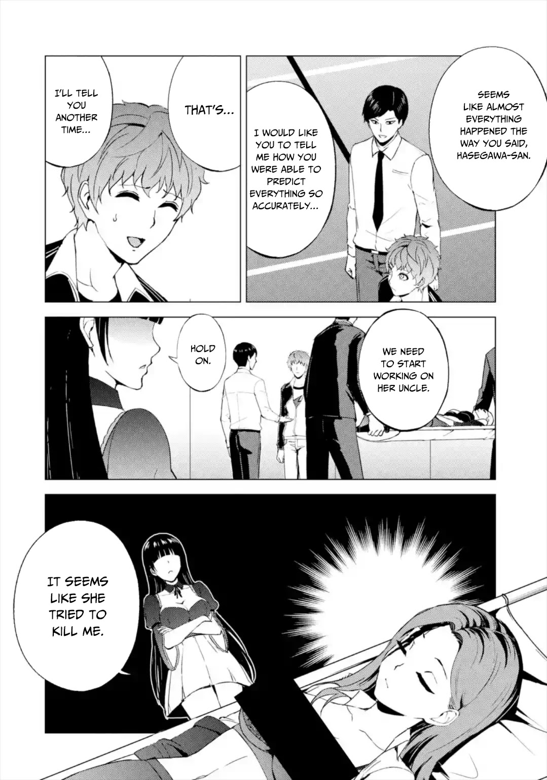 Ore no Genjitsu wa Ren'ai Game?? ka to Omottara Inochigake no Game datta Chapter 43 page 41 - Chapter 43: Black Ball (9)
