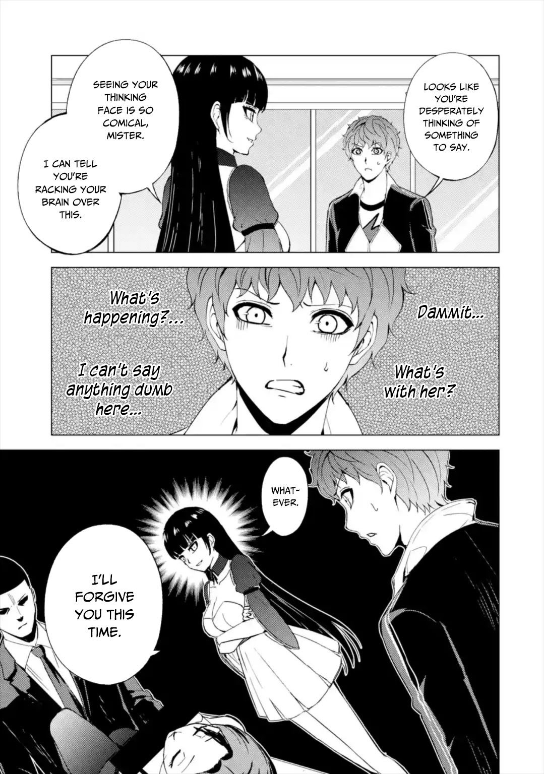 Ore no Genjitsu wa Ren'ai Game?? ka to Omottara Inochigake no Game datta Chapter 43 page 44 - Chapter 43: Black Ball (9)
