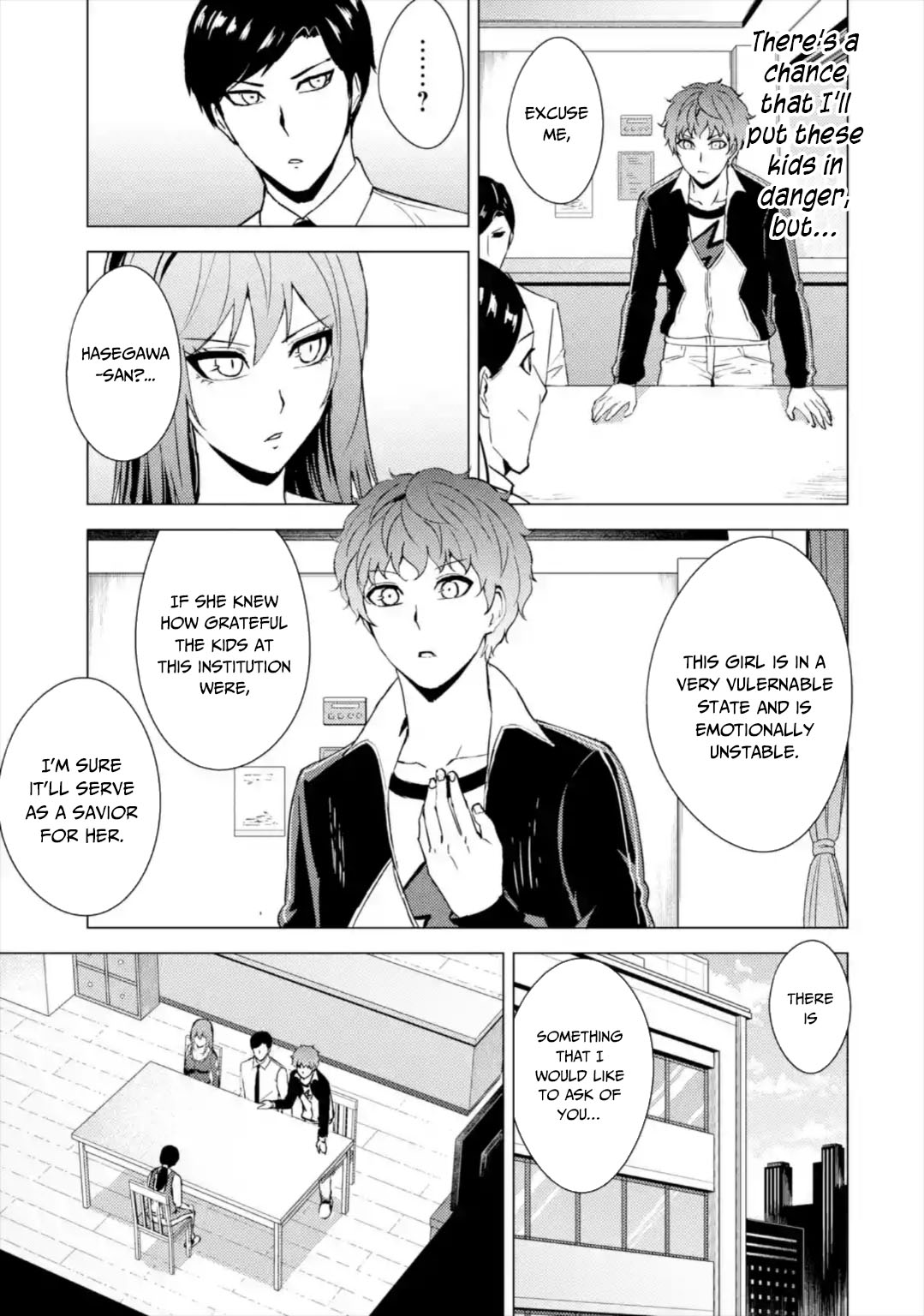 Ore no Genjitsu wa Ren'ai Game?? ka to Omottara Inochigake no Game datta Chapter 43 page 8 - Chapter 43: Black Ball (9)