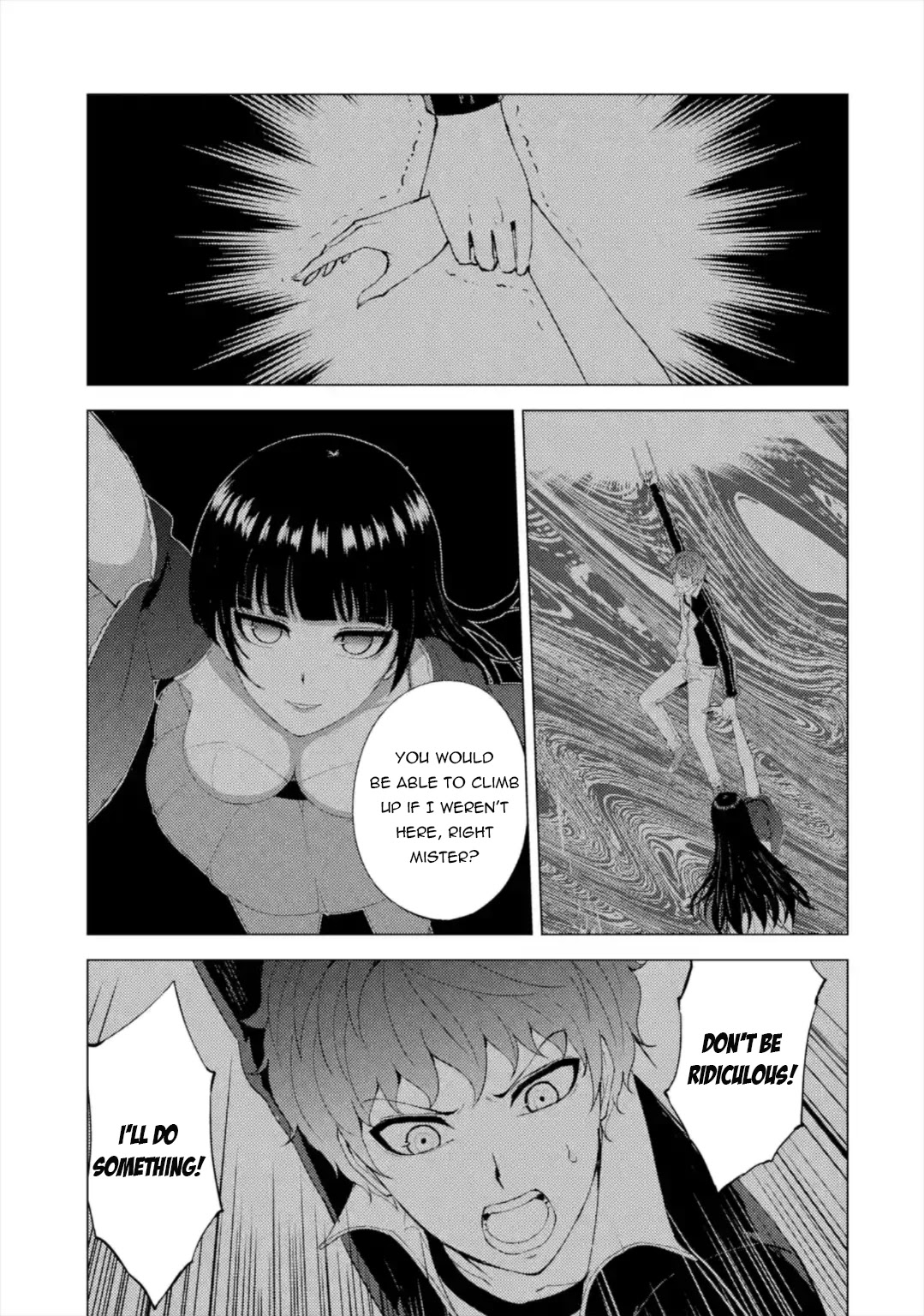Ore no Genjitsu wa Ren'ai Game?? ka to Omottara Inochigake no Game datta Chapter 44 page 42 - Chapter 44: Black Ball (10)