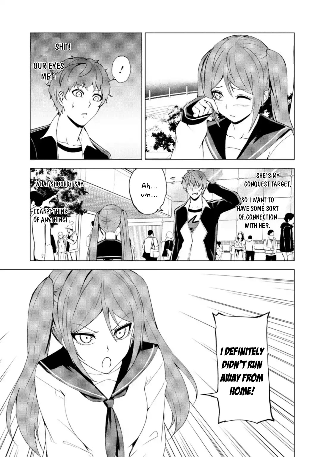 Ore no Genjitsu wa Ren'ai Game?? ka to Omottara Inochigake no Game datta Chapter 45 page 14 - Chapter 45