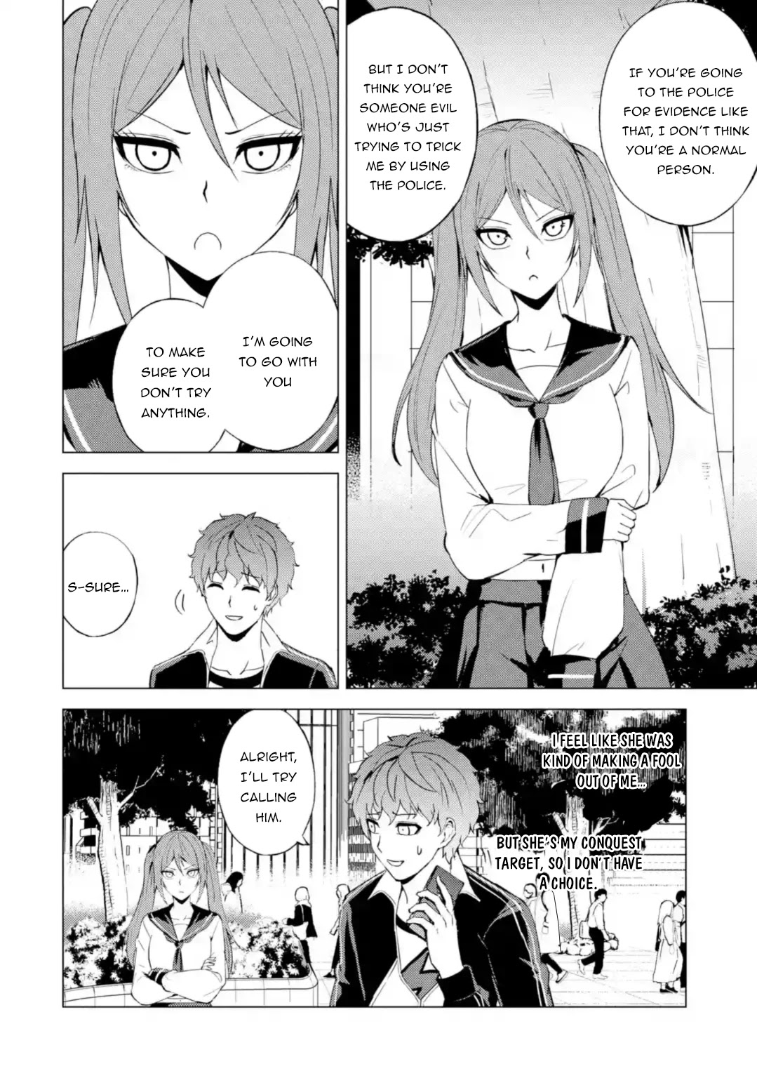 Ore no Genjitsu wa Ren'ai Game?? ka to Omottara Inochigake no Game datta Chapter 45 page 19 - Chapter 45