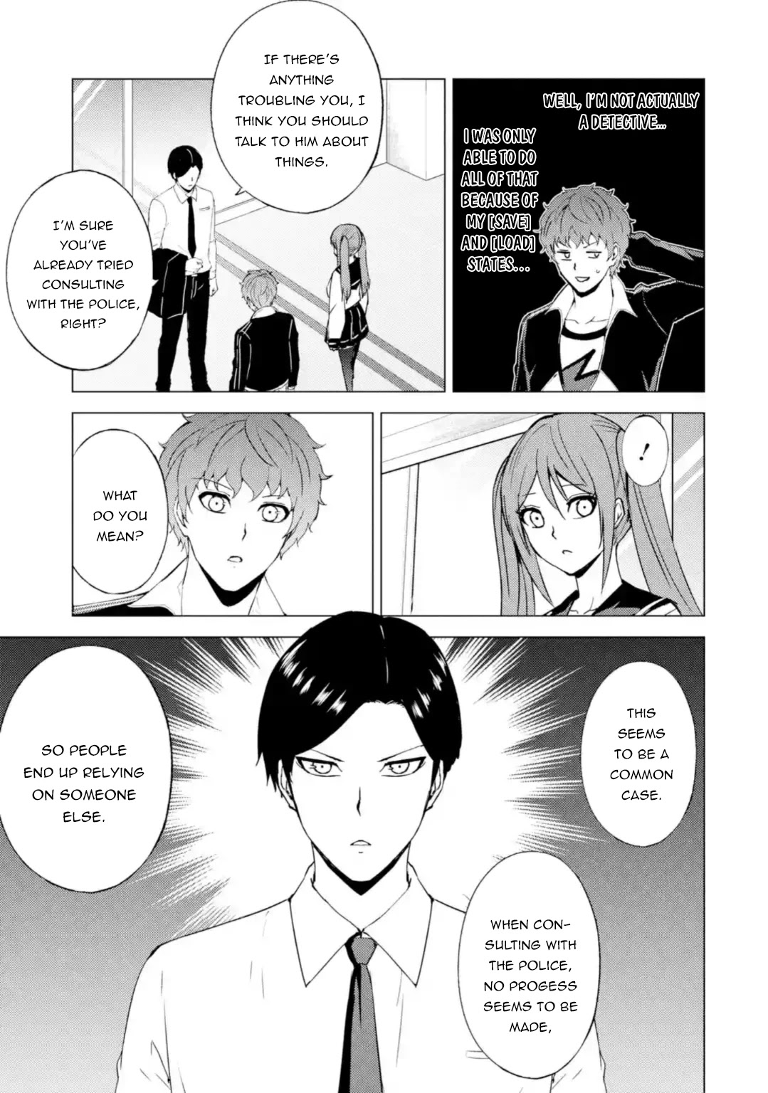 Ore no Genjitsu wa Ren'ai Game?? ka to Omottara Inochigake no Game datta Chapter 45 page 22 - Chapter 45