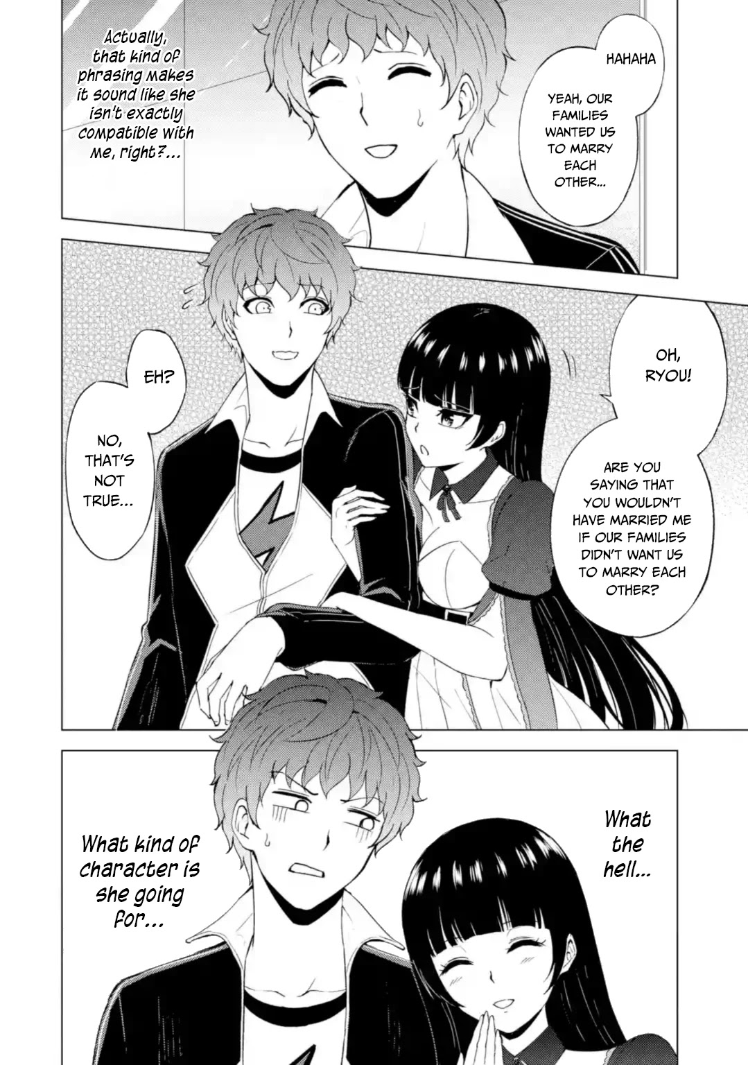 Ore no Genjitsu wa Ren'ai Game?? ka to Omottara Inochigake no Game datta Chapter 46 page 40 - Chapter 46: Fabrication (2)