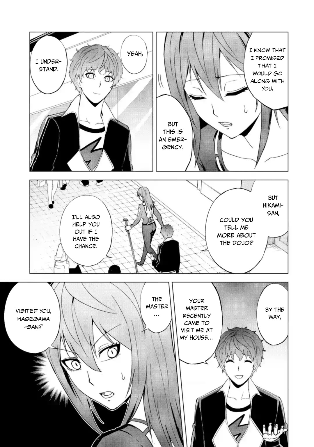 Ore no Genjitsu wa Ren'ai Game?? ka to Omottara Inochigake no Game datta Chapter 46 page 6 - Chapter 46: Fabrication (2)