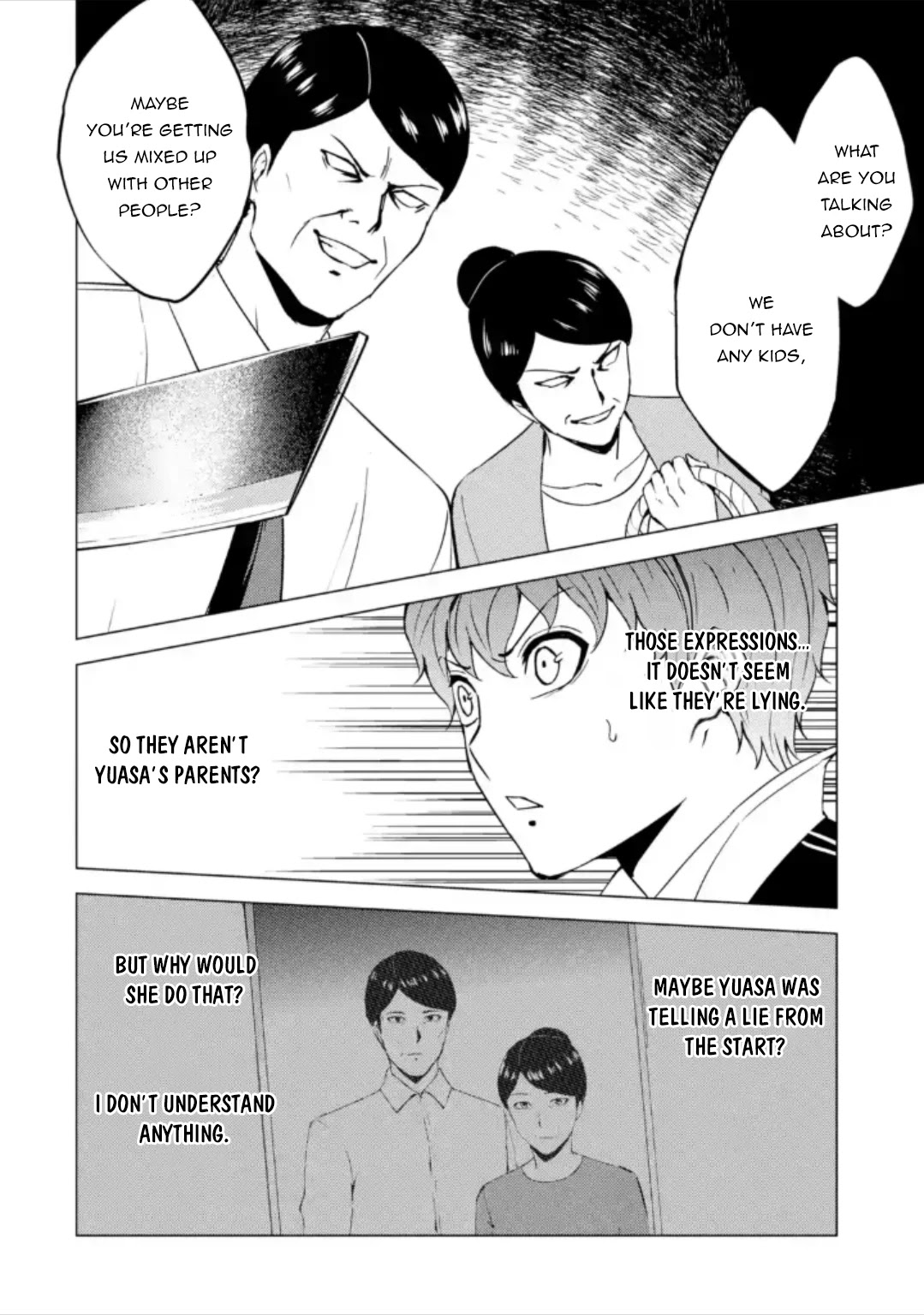 Ore no Genjitsu wa Ren'ai Game?? ka to Omottara Inochigake no Game datta Chapter 47 page 16 - Chapter 47