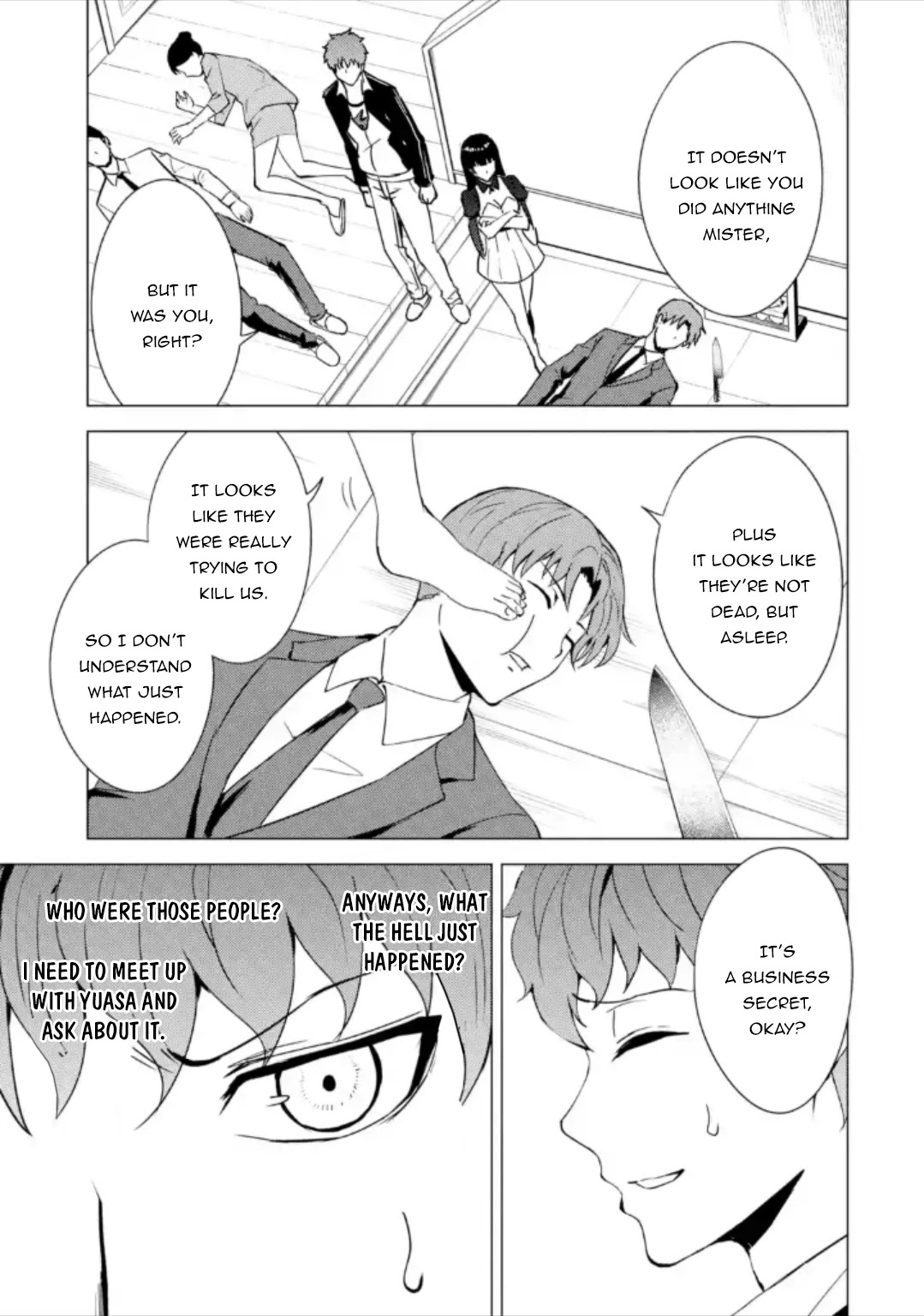 Ore no Genjitsu wa Ren'ai Game?? ka to Omottara Inochigake no Game datta Chapter 47 page 21 - Chapter 47
