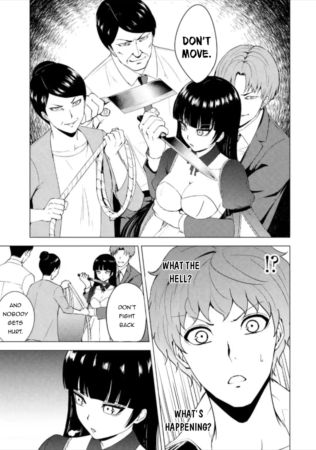 Ore no Genjitsu wa Ren'ai Game?? ka to Omottara Inochigake no Game datta Chapter 47 page 4 - Chapter 47