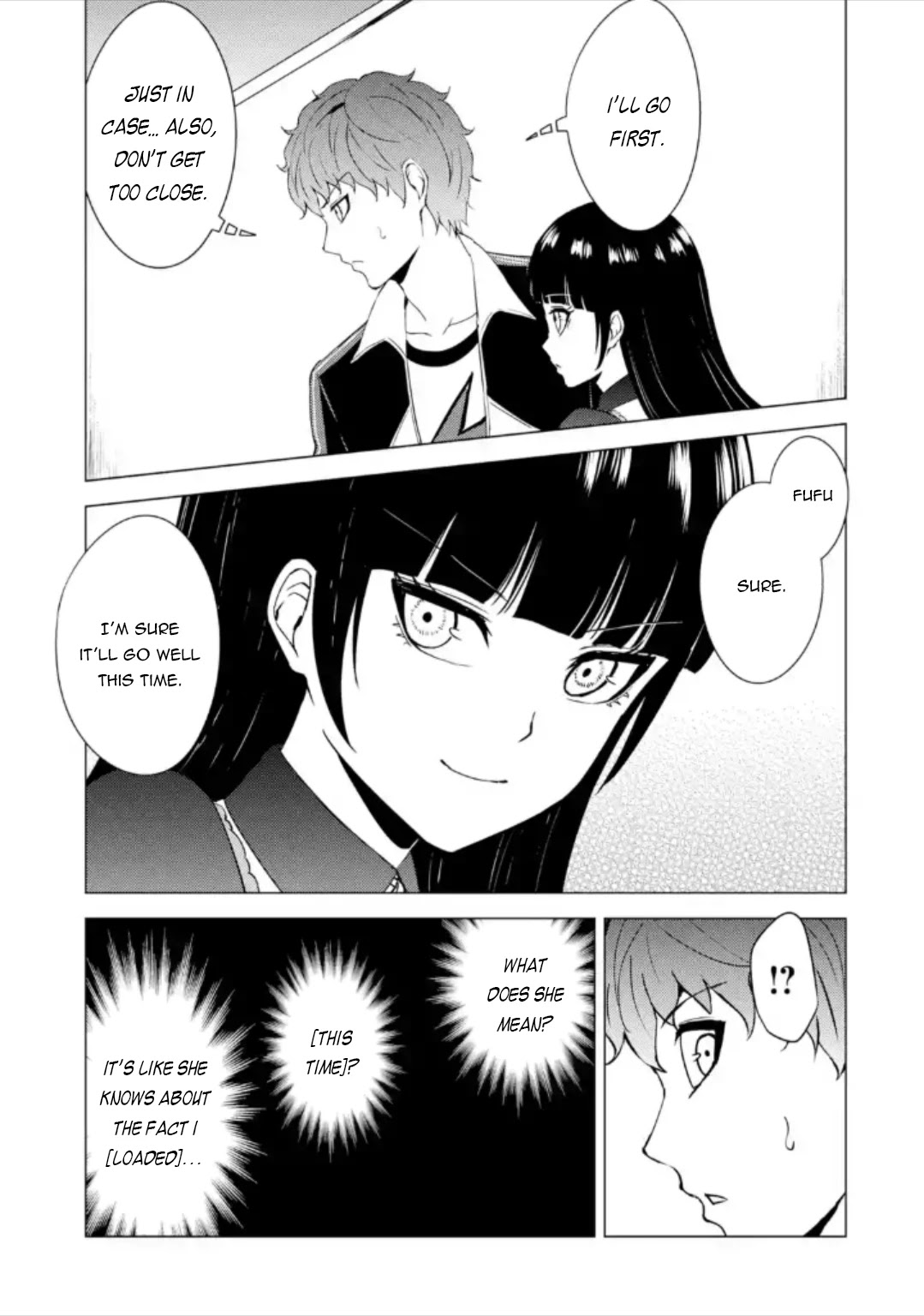 Ore no Genjitsu wa Ren'ai Game?? ka to Omottara Inochigake no Game datta Chapter 47 page 9 - Chapter 47