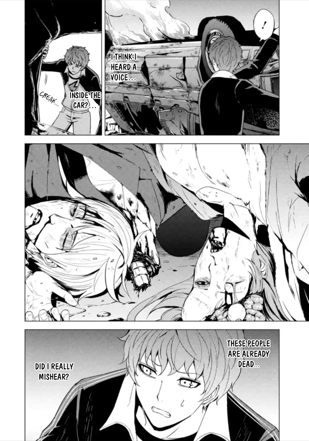 Ore no Genjitsu wa Ren'ai Game?? ka to Omottara Inochigake no Game datta Chapter 48 page 14 - Chapter 48: Falsification 4