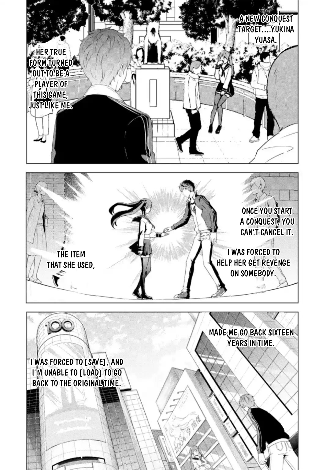 Ore no Genjitsu wa Ren'ai Game?? ka to Omottara Inochigake no Game datta Chapter 48 page 3 - Chapter 48: Falsification 4