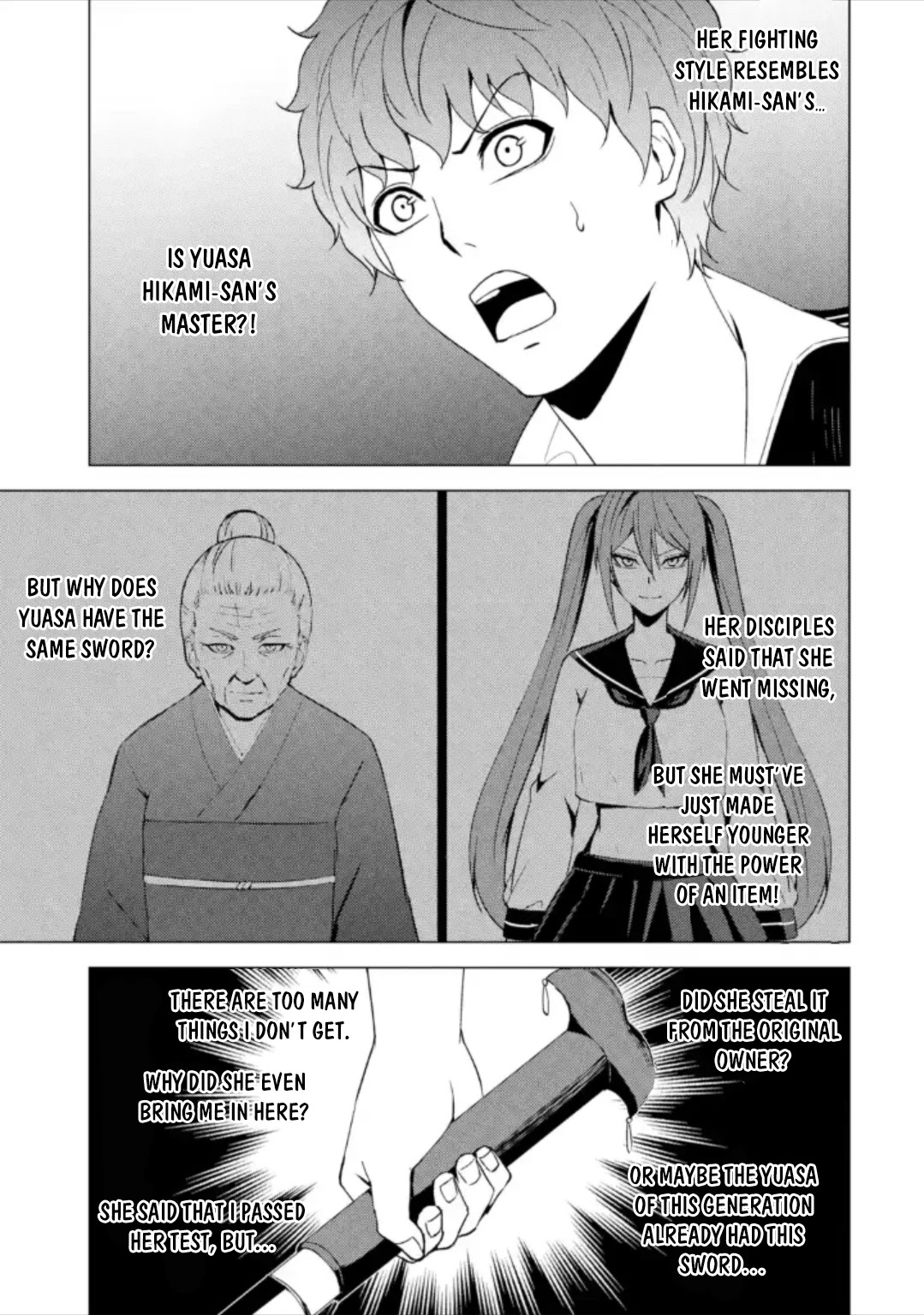 Ore no Genjitsu wa Ren'ai Game?? ka to Omottara Inochigake no Game datta Chapter 48 page 33 - Chapter 48: Falsification 4