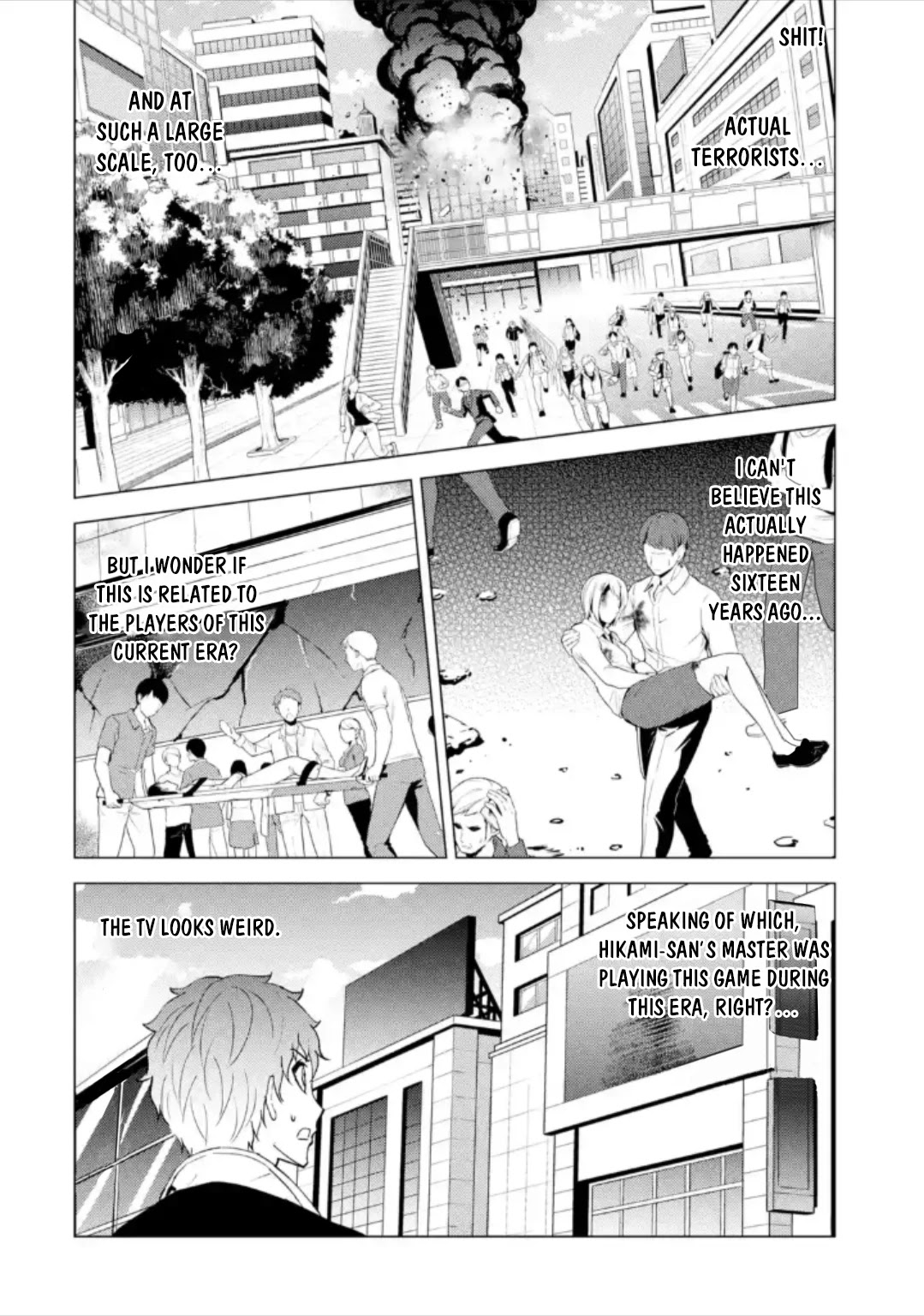 Ore no Genjitsu wa Ren'ai Game?? ka to Omottara Inochigake no Game datta Chapter 48 page 6 - Chapter 48: Falsification 4