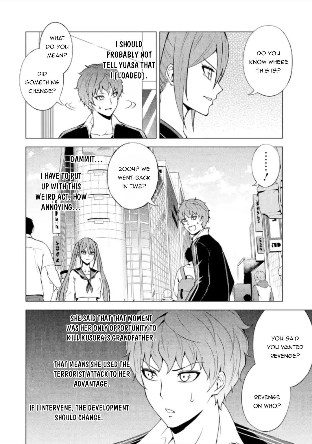Ore no Genjitsu wa Ren'ai Game?? ka to Omottara Inochigake no Game datta Chapter 49 page 25 - Chapter 49: Fabrication (5)