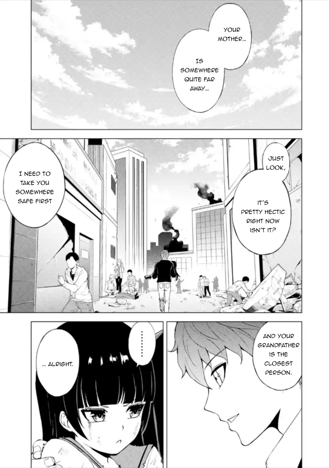 Ore no Genjitsu wa Ren'ai Game?? ka to Omottara Inochigake no Game datta Chapter 49 page 34 - Chapter 49: Fabrication (5)