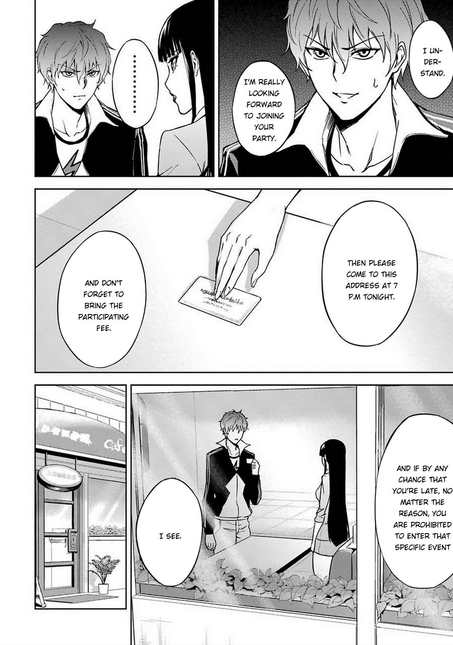 Ore no Genjitsu wa Ren'ai Game?? ka to Omottara Inochigake no Game datta Chapter 5 page 38 - Chapter 5: Truth and Lie