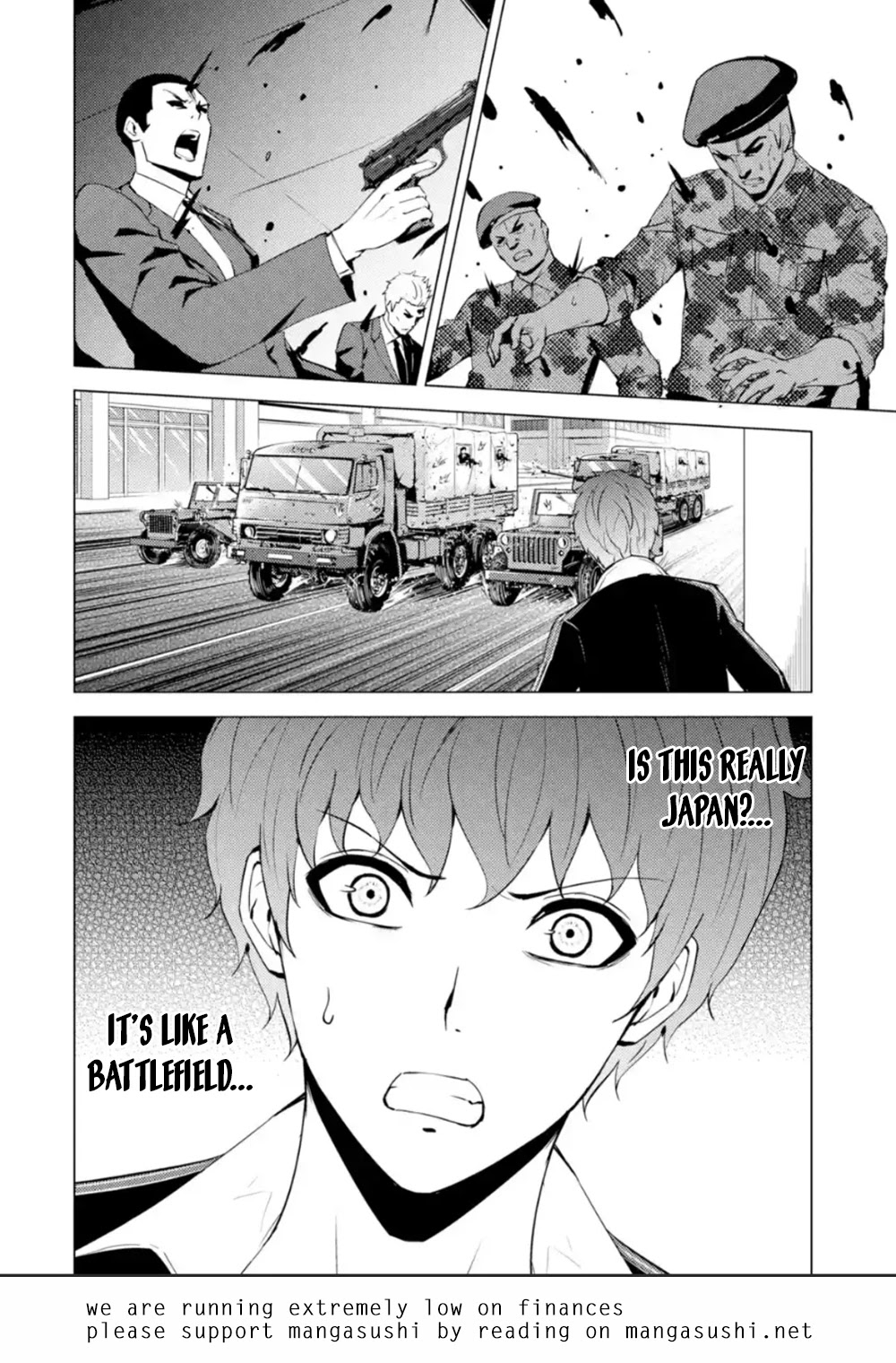 Ore no Genjitsu wa Ren'ai Game?? ka to Omottara Inochigake no Game datta Chapter 51 page 43 - Chapter 51: Fabrication (7)