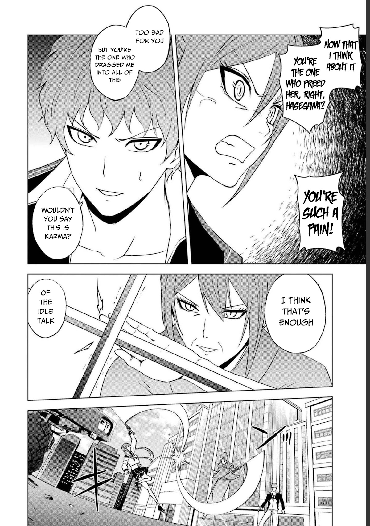 Ore no Genjitsu wa Ren'ai Game?? ka to Omottara Inochigake no Game datta Chapter 52 page 16 - Chapter 52: Falsification (8)