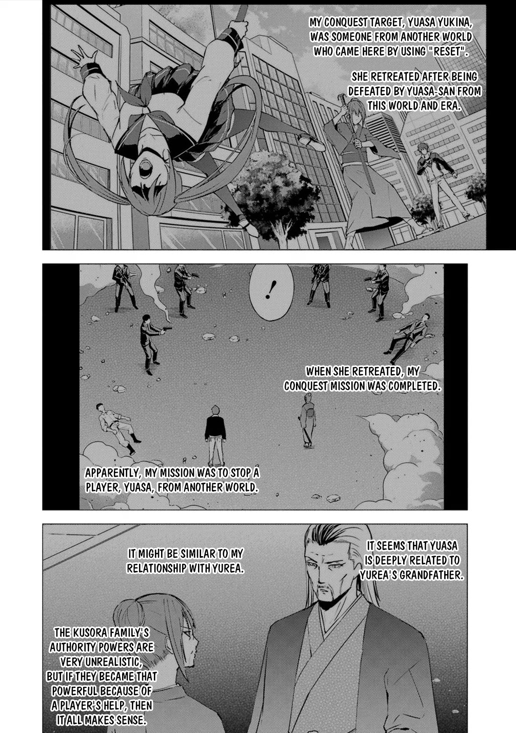 Ore no Genjitsu wa Ren'ai Game?? ka to Omottara Inochigake no Game datta Chapter 53 page 3 - Chapter 53: Falsification (9)