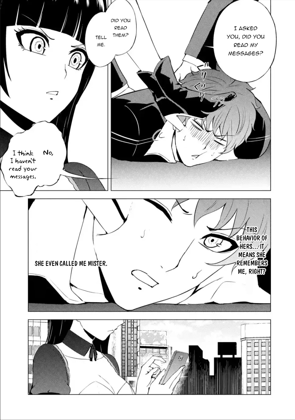 Ore no Genjitsu wa Ren'ai Game?? ka to Omottara Inochigake no Game datta Chapter 54 page 19 - Chapter 54