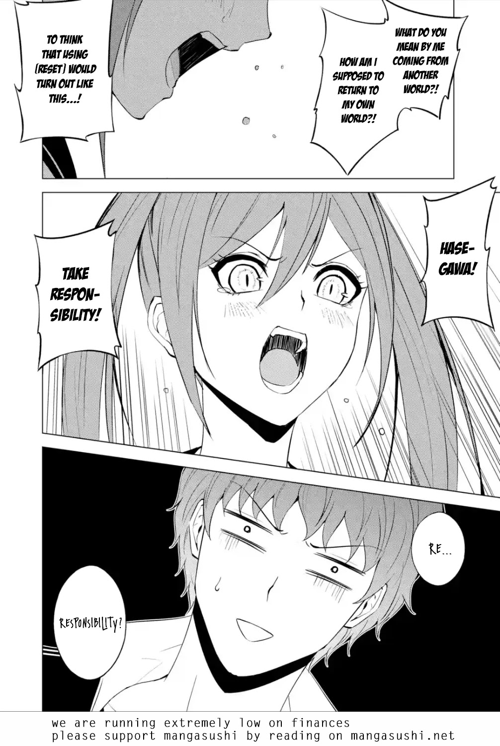 Ore no Genjitsu wa Ren'ai Game?? ka to Omottara Inochigake no Game datta Chapter 54 page 49 - Chapter 54