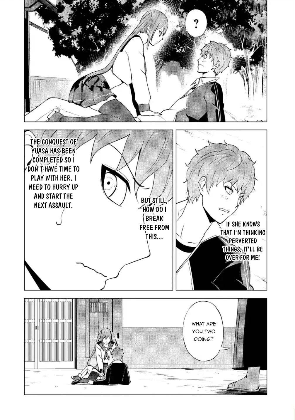 Ore no Genjitsu wa Ren'ai Game?? ka to Omottara Inochigake no Game datta Chapter 55 page 11 - Chapter 55