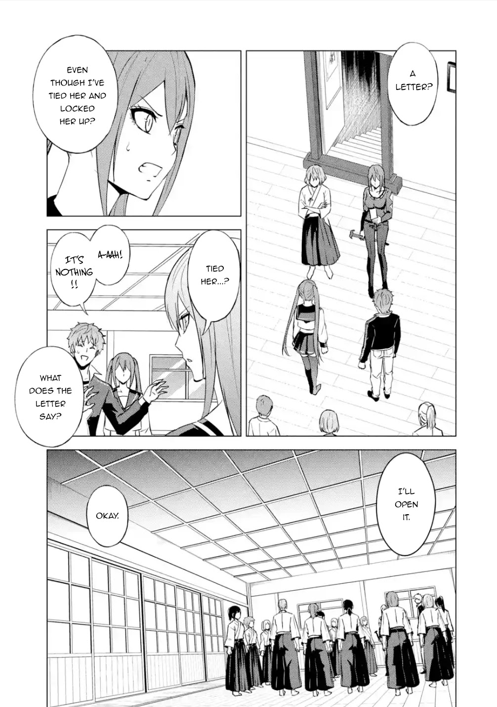 Ore no Genjitsu wa Ren'ai Game?? ka to Omottara Inochigake no Game datta Chapter 55 page 34 - Chapter 55
