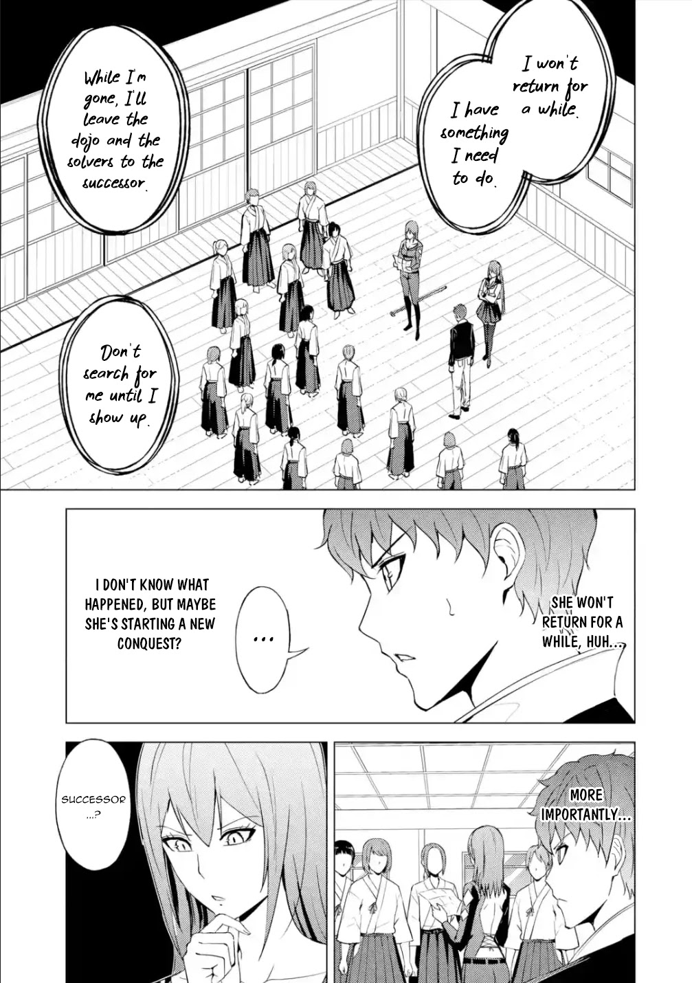 Ore no Genjitsu wa Ren'ai Game?? ka to Omottara Inochigake no Game datta Chapter 55 page 36 - Chapter 55